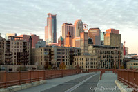 Sunrise on the Stone Arch Bridge