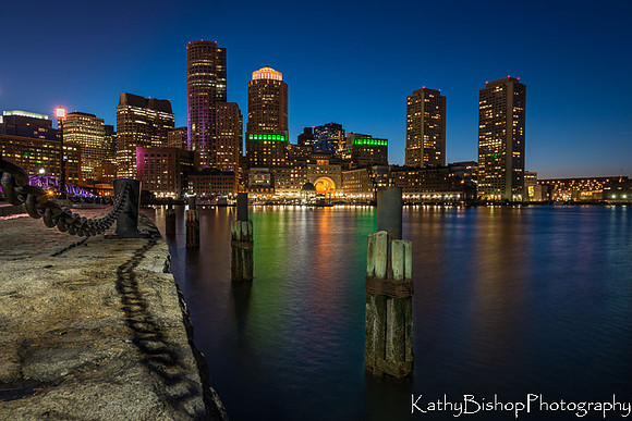 Twilight over Boston